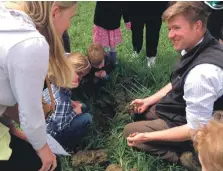  ??  ?? Farmers are being encouraged to consider hosting a farm open day later this year.