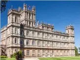  ??  ?? Julian knew that an imposing residence was required as the setting for his drama – Highclere Castle in Berkshire (left) fitted the bill perfectly. He loves the British coast and has always admired Dover with its striking white cliffs (below left)