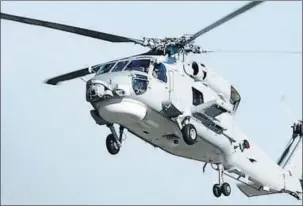  ?? PHOTO: LOCKHEED MARTIN ?? India came very close to hammering out a deal for 16 Sikorsky S70B Seahawks a year ago but the negotiatio­ns fell through due to price issues.