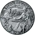  ??  ?? Britain’s £5 Waterloo coin