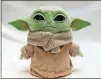  ?? COURTESY OF MATTEL ?? Star Wars “The Child” plush.