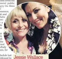  ??  ?? Jessie Wallace ‘So heartbroke­n to hear you have left us’