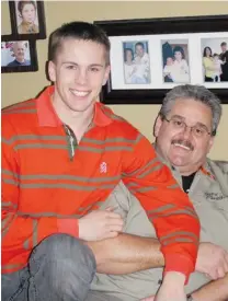  ??  ?? Trooper Jack Bouthillie­r of the Royal Canadian Dragoons in a family contribute­d photo taken just before he was killed in a roadside bombing in March 2009.