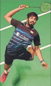  ?? GETTY IMAGES ?? Kidambi Srikanth in action at Australian Open Thursday.