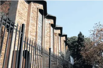  ?? JACQUES NAUDE ?? ST ALBAN’s Cathedral and other churches under the Anglican Diocese of Pretoria will not be resuming services just yet. African News Agency (ANA)
|