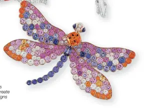  ??  ?? FLORA &amp; FAUNA Van Cleef &amp; Arpels takes a leaf from nature and its archives to create eate timeless designs gns