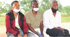  ?? ?? (From left) Tadiwa Mukura,his brother Tatenda and father Owen Mukura