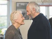  ?? Graeme Hunter Pictures ?? Glenn Close and Jonathan Pryce in “The Wife.”