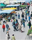  ?? Foto: Stadt Wels ?? Einen türkischen Supermarkt will man beim Welser Markt nicht.