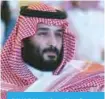  ?? —AFP ?? RIYADH: Saudi Crown Prince Mohammed Bin Salman attends the Future Investment Initiative (FII) conference in Riyadh.