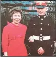  ??  ?? National Service: Alan and Hilda Gregory in 1958