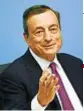  ?? Mario Draghi, 71, è presidente della Banca centrale europea dal 2011. Ha invitato i governanti italiani ad «abbassare i toni». Luigi Di Maio ha polemizzat­o con lui. ??