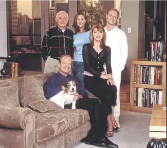  ?? ?? The cast of 1990s NBC hit Frasier