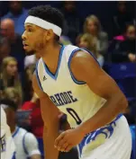  ?? File photo ?? Rhode Island senior guard E.C. Matthews could be out until 2018 after fracturing his left wrist in a loss to Nevada Monday night.