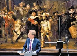  ??  ?? La pintura fue un encargo del capitán de milicia Frans Bannick Cocq.