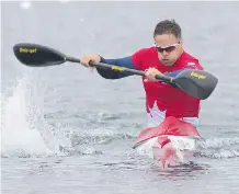  ?? JULIE JOCSAK ?? Canada’s Mark de Jonge is the reigning two-time world champion in the men’s K-1 200-metres and favoured for gold in Rio.