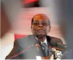 ?? PHOTO: REUTERS ?? President Robert Mugabe says if retires he wants to do it properly.
