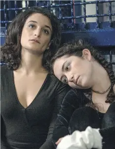  ?? AMAZON STUDIOS ?? Comedian Jenny Slate, left, who stars in Landline with Abby Quinn, has found a second home on the big screen.