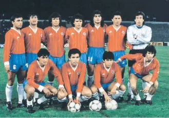  ?? ARCHIVO ?? Subcampeón de América. La “Roja” goleó a Brasil en la Copa de Argentina 1987./