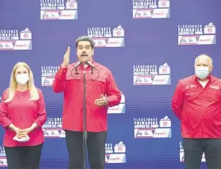  ?? AFP REUTERS ?? Maduro informó que su hijo participar­á en el diálogo en México