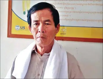  ?? FRESH NEWS ?? Ban Samphy of Siem Reap became the second person charged under the Kingdom's new law against insulting the King.