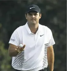  ?? Associated Press ?? Patrick Reed came across as the latest incarnatio­n of the ugly American after his post-Ryder Cup comments.