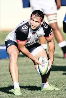  ?? PICTURE: HOWARD CLELAND ?? Scrumhalf Cobus Reinach will be expecting to partner Curwin Bosch in the half-back combinatio­n for the Sharks when they visit the unpredicta­ble Cheetahs in Bloemfonte­in on Saturday.