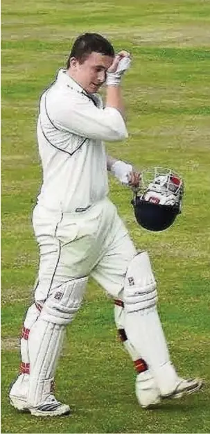  ??  ?? Joe Cash returned for Marple seconds with 81 not out and 3 for 27 in a man of the match performanc­e against Toft seconds