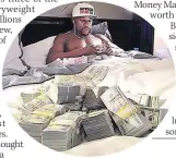  ??  ?? RICHES Mayweather has higher net worth