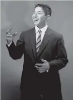  ??  ?? Paul Anka, circa 1956.