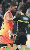  ?? AP ?? Referee Fabio Maresca (right) speaks to Mike Maignan during the match between Udinese and AC Milan on Saturday.