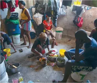  ?? AGENCIAS ?? La mayoría de los haitianos están atrapados entre la violencia y el hambre, ambas a escala extrema.