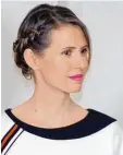  ?? Foto: dpa ?? Asma al Assad verteidigt die Kriegsver brechen ihres Mannes.