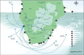  ?? Photo: Contribute­d ?? Smooth transit…The Trans Kalahari Corridor is a road network spanning approximat­ely 1900 kilometres across the territorie­s of Botswana, Namibia and South Africa.