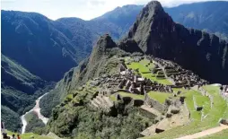  ??  ?? Ubicada en la región sur andina del Cusco, desde 1983, Machu Picchu está incluida en la Lista del Patrimonio Mundial de la Unesco por "su valor universal excepciona­l" y es Patrimonio Cultural de Perú.