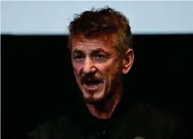  ?? AFP ?? Sean Penn es reconocido por sus grandes actuacione­s en el cine.