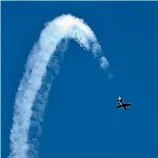  ?? PHOTO: DAVID UNWIN/FAIRFAX NZ ?? A Texan solo display at the Military Tattoo air show at Ohakea.