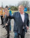  ?? CANADIAN PRESS FILE PHOTO ?? The strategy seems to be to keep Doug Ford far away from any uncontroll­ed situations, Fred Youngs writes.