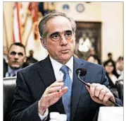  ?? CLIFF OWEN/AP ?? Veterans Affairs Secretary David Shulkin says reforming the disability appeals process is one of his priorities.