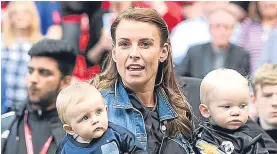  ??  ?? ■ Family means everything to feisty Coleen Rooney.