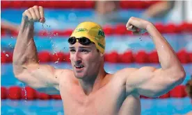  ?? Photograph: Daniel Ochoa de Olza/AP ?? ‘Retired Australian swimmer James Magnussen said he would do it for US$1m, promising to ‘juice to the gills’.’ Magnussen in 2013.