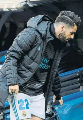  ?? FOTO: PEP MORATA ?? Isco se quedó de nuevo fuera de la convocator­ia en la visita blanca a Valladolid