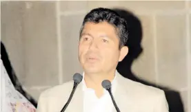  ?? /JOSE LUIS BRAVO/ ?? El alcalde dijo que para tener una postura es necesario reunirse con el gobernador