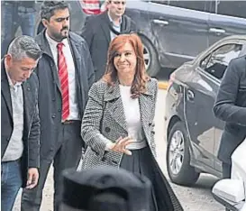 ?? (LA VOZ/ARCHIVO) ?? CFK. La expresiden­ta, acusada de ser jefa de asociación ilícita.