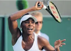  ?? AP ?? Venus Williams is seeded 16th this year.