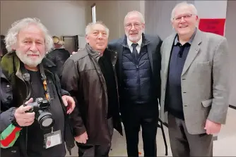  ??  ?? Jacques Knecht, Yvan Pace, Jean-Jacques, Jean Louis Lanfranchi