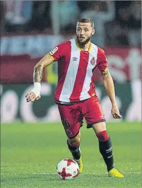  ?? FOTO: P. PUNTÍ ?? David Timor fue uno de los fichajes destacados que hizo el Girona el pasado verano