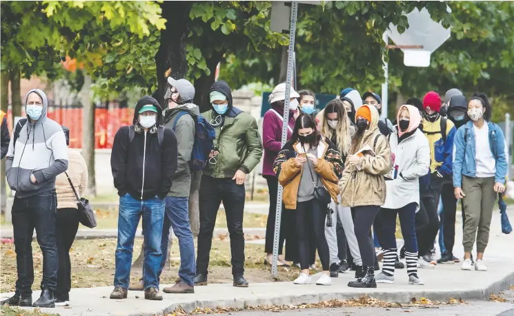  ?? Peter J Thompson / national post ?? “The public health labs were always underfunde­d” before the pandemic, said Dr. Natasha Crowcroft of testing. She was Public Health Ontario’s chief science officer until last year.