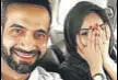  ?? FACEBOOK ?? Irfan Pathan with wife Safa Baig.