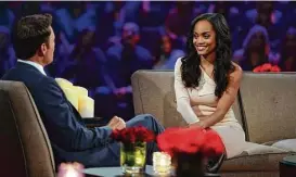  ?? Michael Yada / ABC ?? Rachel Lindsay will be ABC’s first black “Bacheloret­te” when it premieres May 22.